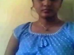 Indian Coworker Supriya Exposing Her Breasts On Webcam